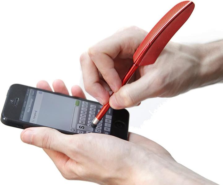 Produktbild JTI Mit Stift für Touchscreen, rot