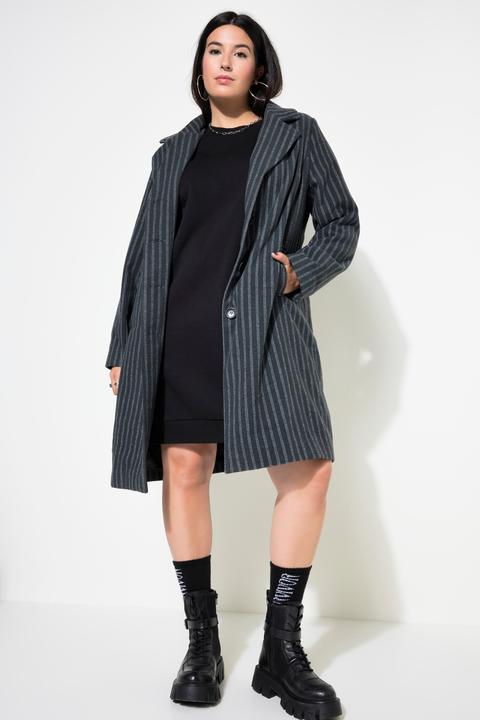 Immagine prodotto Studio Untold Cappotto con righe, revers e maniche lunghe (42, 44)