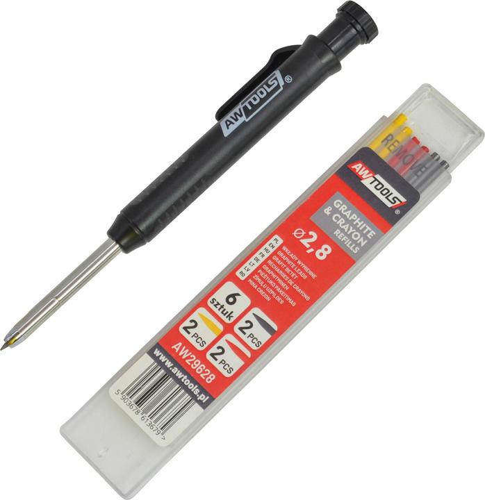 Produktbild Awtools OŁÓWEK AUTOMATYCZNY + WKŁADY 6szt. (6x)