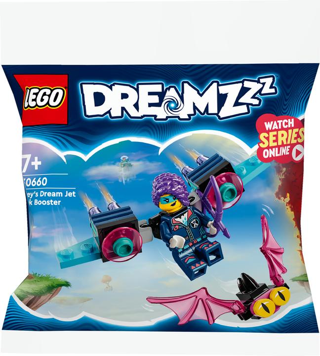 Actual product image LEGO Zoey's dream rocket backpack (30660, LEGO Dreamzzz)