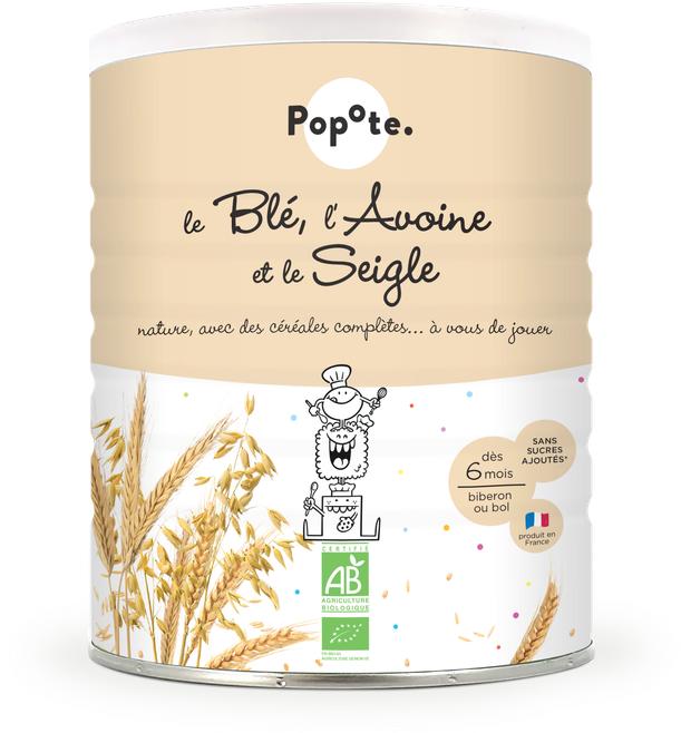 Blé, Farine complète, Seigle