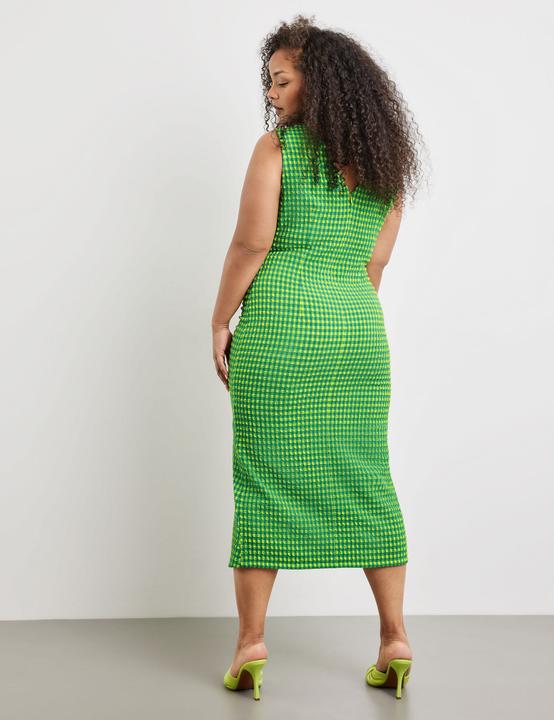 Produktbild Samoon Ärmelloses Sommerkleid mit Schlitz Kleid Langarm kurz (44)