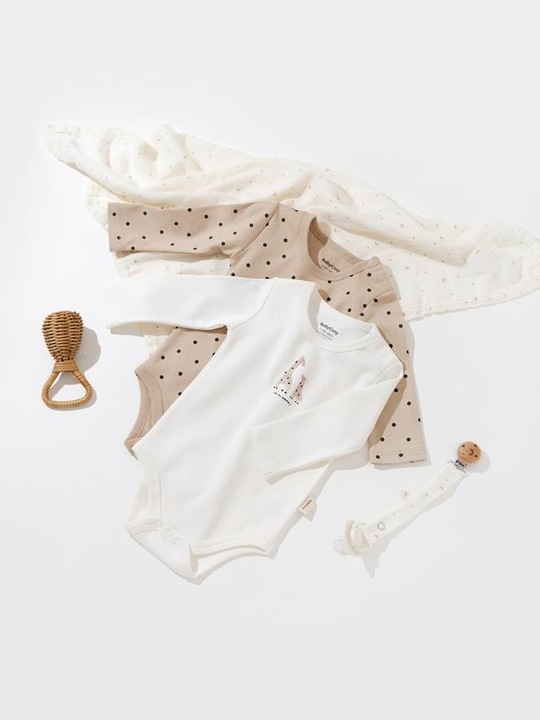 Immagine prodotto BabyCosy 2 pezzi Corpo a maniche lunghe (62)
