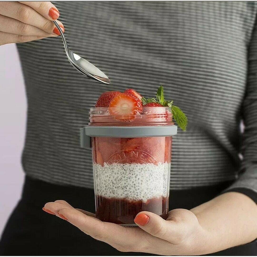 Thumbnail - Kilner Frühstücksglas-Set, Vorratsbehälter, Transparent