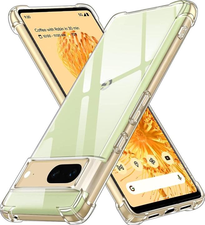 Screenguard Google Pixel 7 Case Crystal Soft Airbag Bumper (Google Pixel 7)