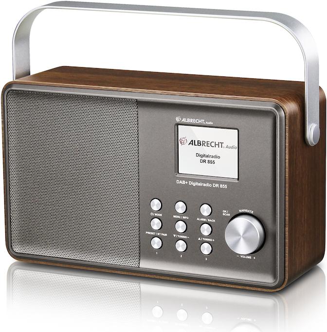 Actual product image Albrecht DR 855 (DAB+, FM, Bluetooth)