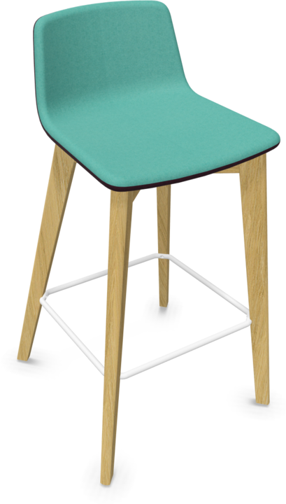 Mint, Bordeaux - Red melange, Ash natural light grey stained