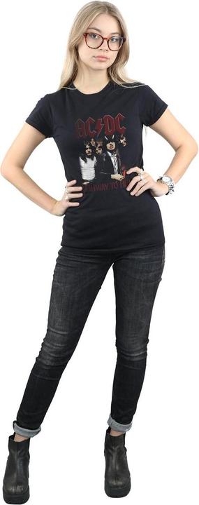 Image du produit AC/DC T-shirt en coton Femmes/Ladies Highway To Hell (S)