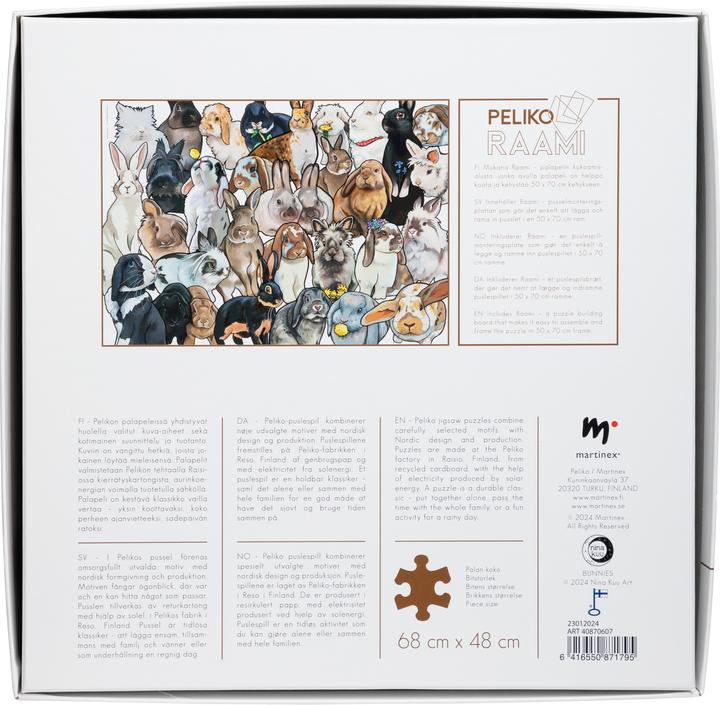 Immagine prodotto Martinex Puzzle del coniglio, 1000 pezzi (1000 pezzi)
