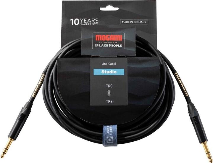 Actual product image Mogami Gold Series (3 m, 6.3mm jack)
