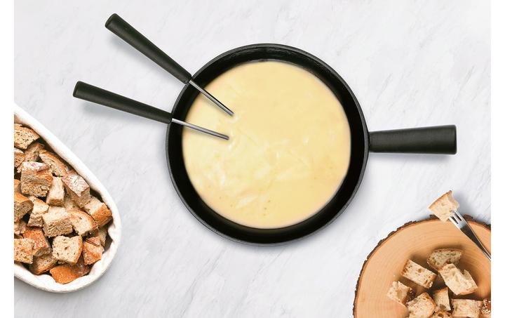 Actual product image Stöckli Käsefonduegarnitur Pilatus Stone Classic ø 22 cm (Cheese fondue)