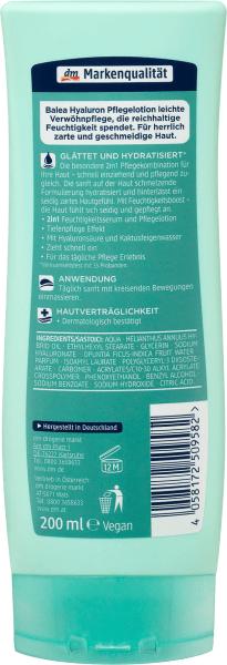 Produktbild dm Balea Bodylotion Hyaluron