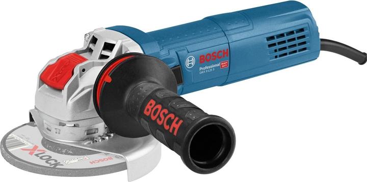 Produktbild Bosch Professional Winkelschleifer GWX 9-125 S, X-LOCK mit Zusatzgriff und Schutzhaube, im Karton (125 mm)