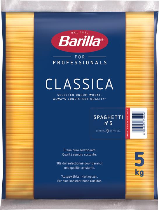 Produktbild Barilla Spaghetti (5000 g)