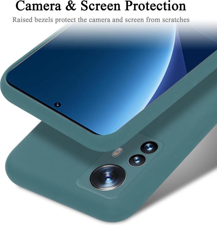 Produktbild Cadorabo TPU Liquid Silicone Case Hülle für Xiaomi 12 PRO (Realme 12 Pro+)