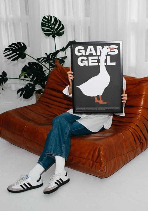 Image du produit Plakativ Gans Geil Poster A2 (59,4 x 42 cm)