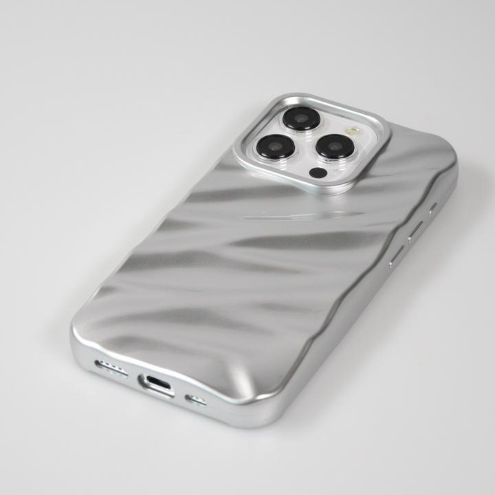 Actual product image PhoneLook Silicone cover with 3D wave shape matt (Apple iPhone 15 Pro)