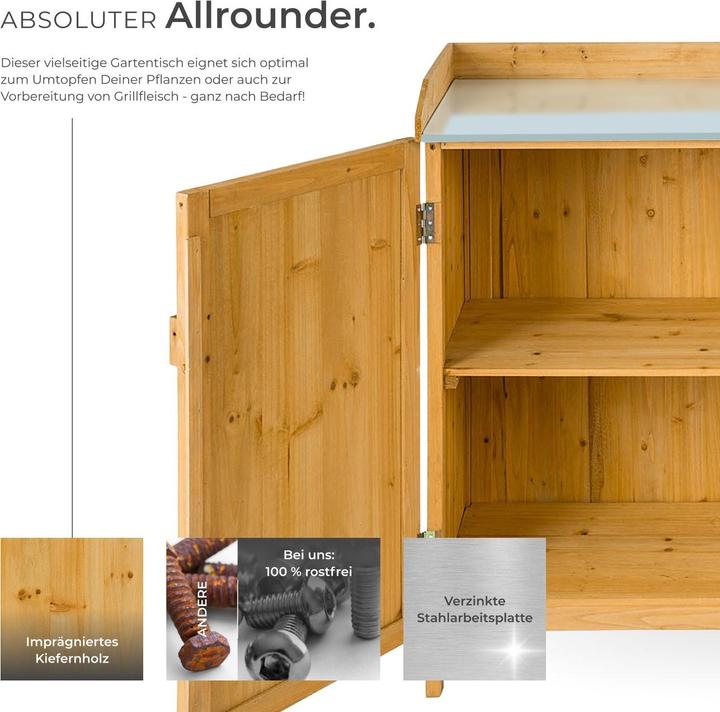 Image du produit tectake Meuble de Rangement