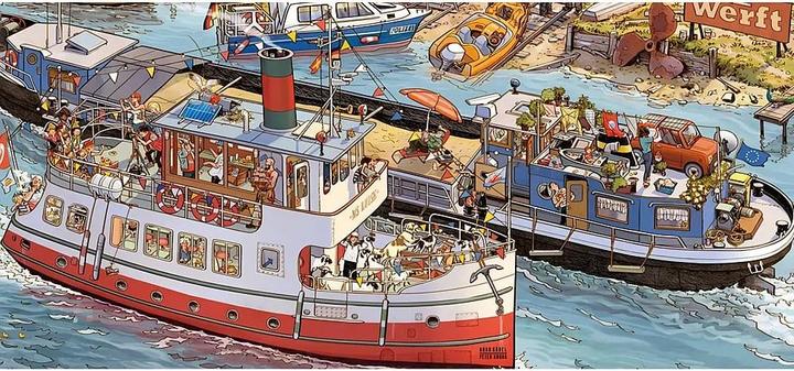 Produktbild Heye Boatyard Triangular 1000Teile (1000 Teile)