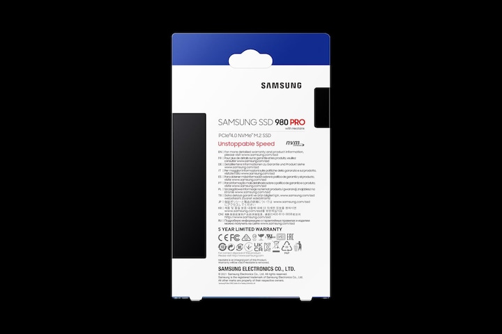 Produktbild Samsung 980 Pro mit Heatsink (1000 GB, M.2 2280)