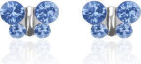 Immagine prodotto Studex Orecchini a perno Sensitive Butterfly Sapphire (Acciaio inossidabile)