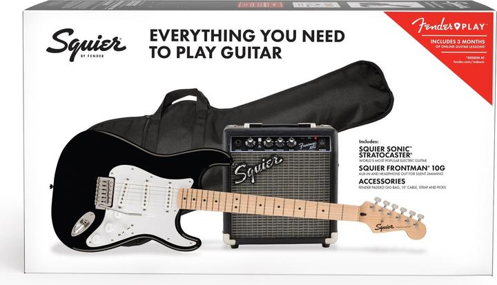 Produktbild Fender Sonic Stratocaster Pack (E-Gitarre, Pappel)