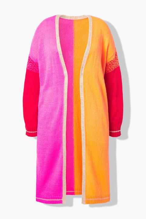 Produktbild Angel of Style Strickjacke, bequeme Passform, Colorblocking (54)