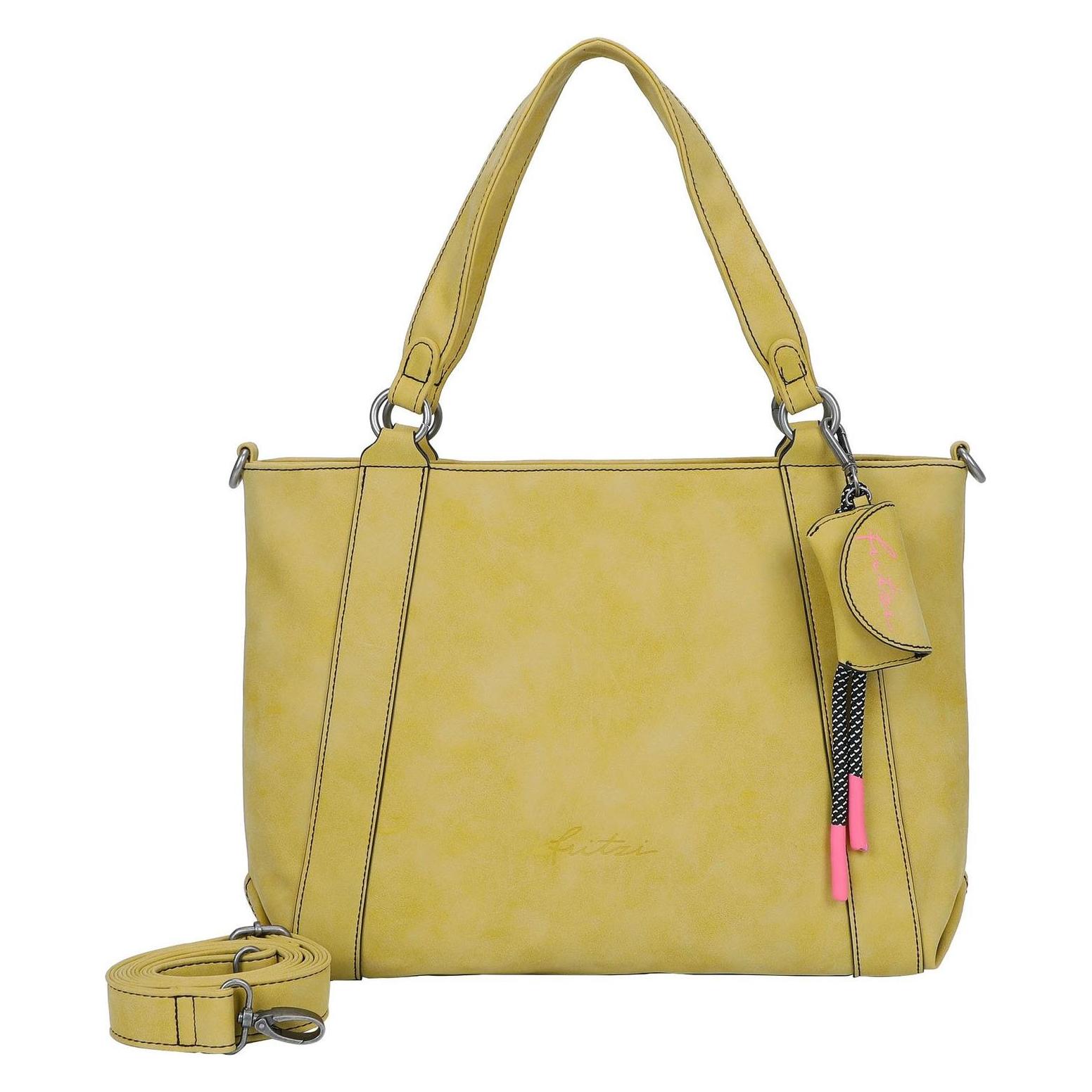 Fritzi Aus Preußen, Damen, Tasche, Bitzi08 Jive Shopper, Gelb