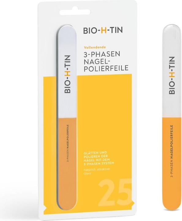 Produktbild Bio-H-Tin 3-Phasen Nagelpolierfeile, 1 St. Feile