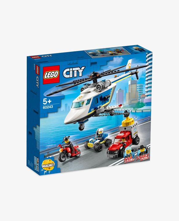Productafbeelding LEGO Achtervolging met de politiehelikopter (60243, LEGO Stad)