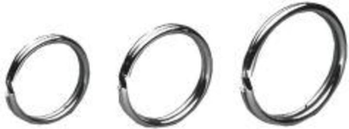 Actual product image Reiher Key rings ø 25 mm Key ring for key fob nickel-plated steel