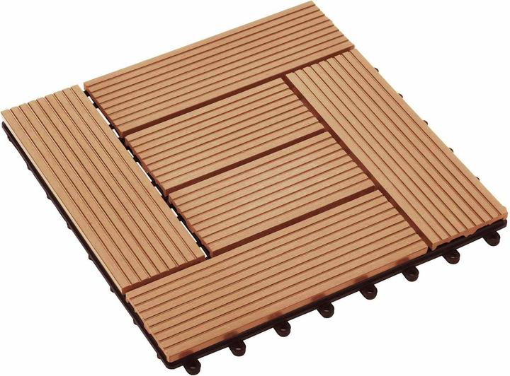 Produktbild vidaXL Terrassenfliese (11x, 30 x 30 cm)
