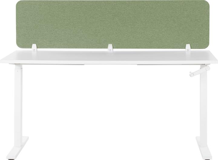 Immagine prodotto Beliani Divisorio per scrivania verde chiaro 180 x 40 cm WALLY (180 x 40 cm)