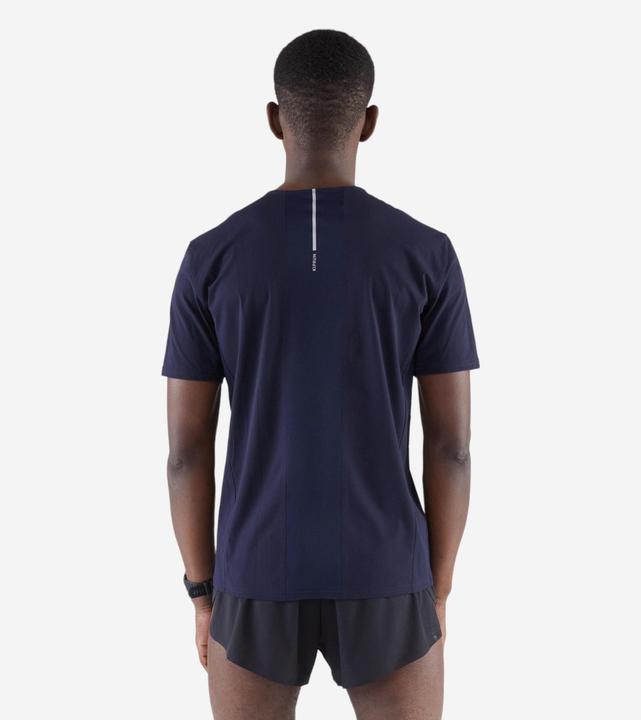 Actual product image Kiprun Laufshirt kurzarm Herren atmungsaktiv - blau (S)