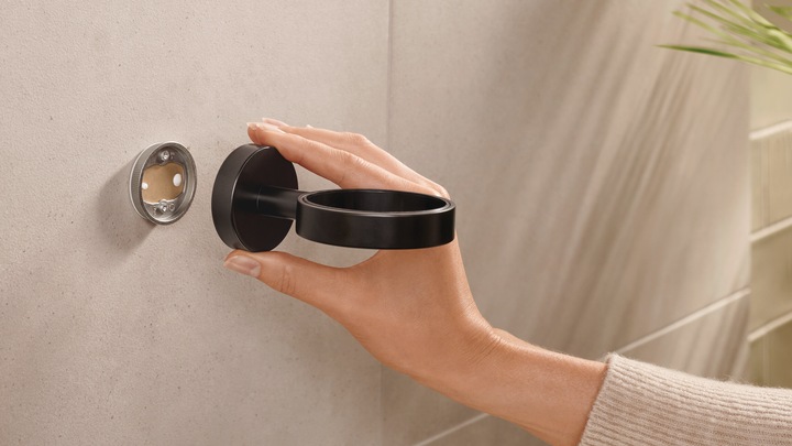 Actual product image tesa MOON WHITE Soap dispenser incl. adhesive solution without drilling