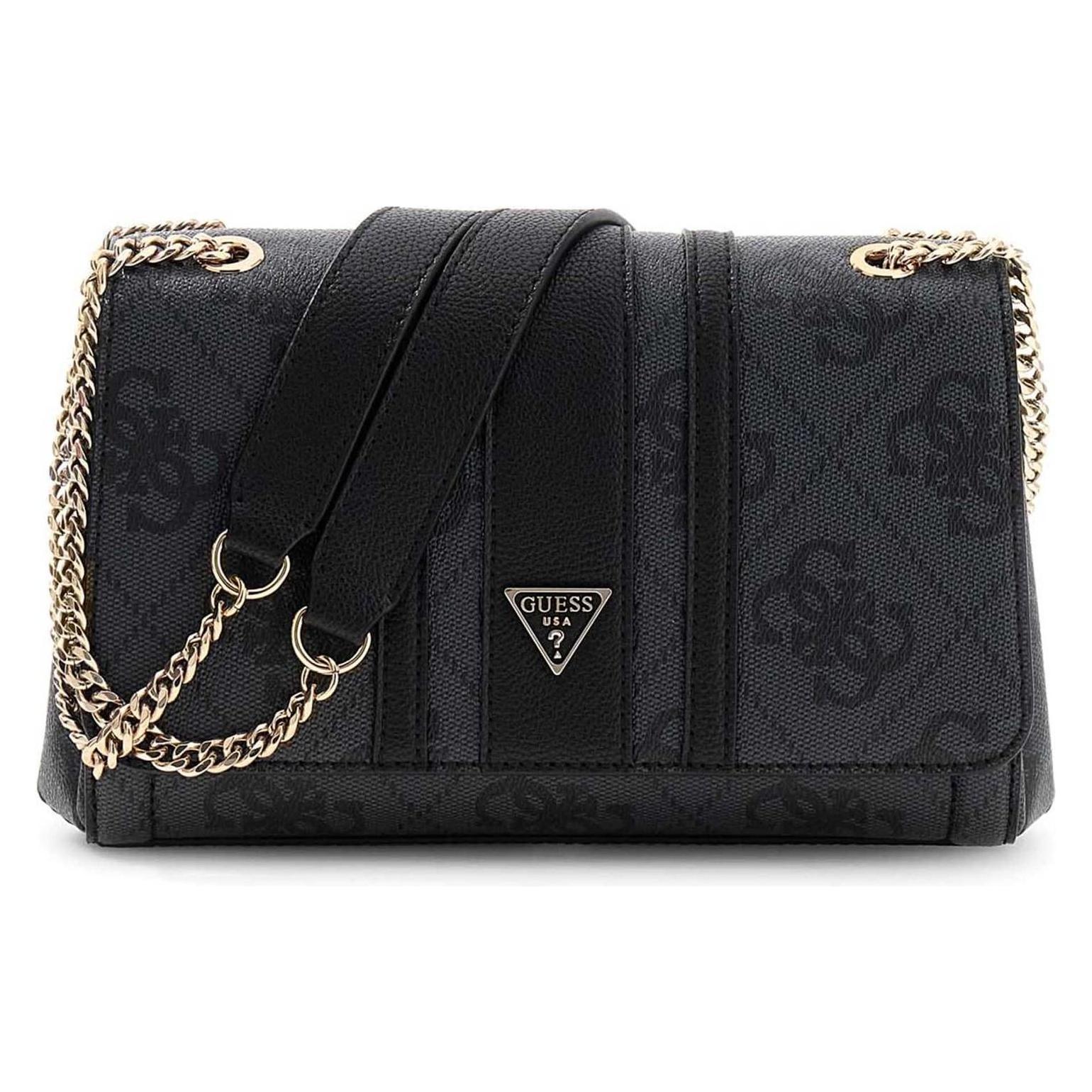 Guess, Damen, Handtasche, Noelle Ii Convertible Xbody Flap Bag, Grau