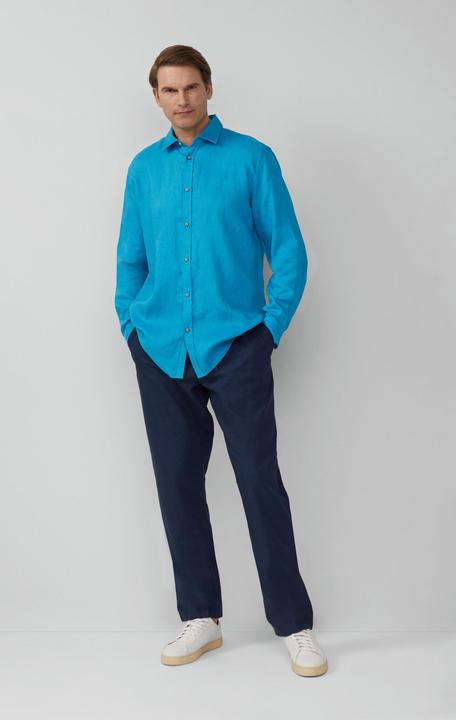 Immagine prodotto s.Oliver Hemd Regular Fit: Langarmhemd aus Leinen (XXL)