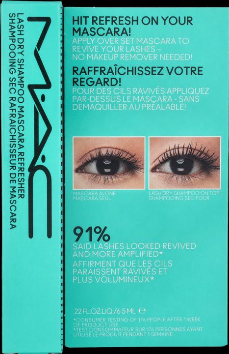 Actual product image MAC Cosmetics M.A.C. Lash Dry Shampoo Mascara Refresh 9 ml (001 Black)