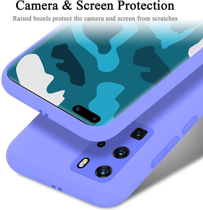 Produktbild Cadorabo TPU Liquid Silicone Case Cover (Huawei P40 Pro+)