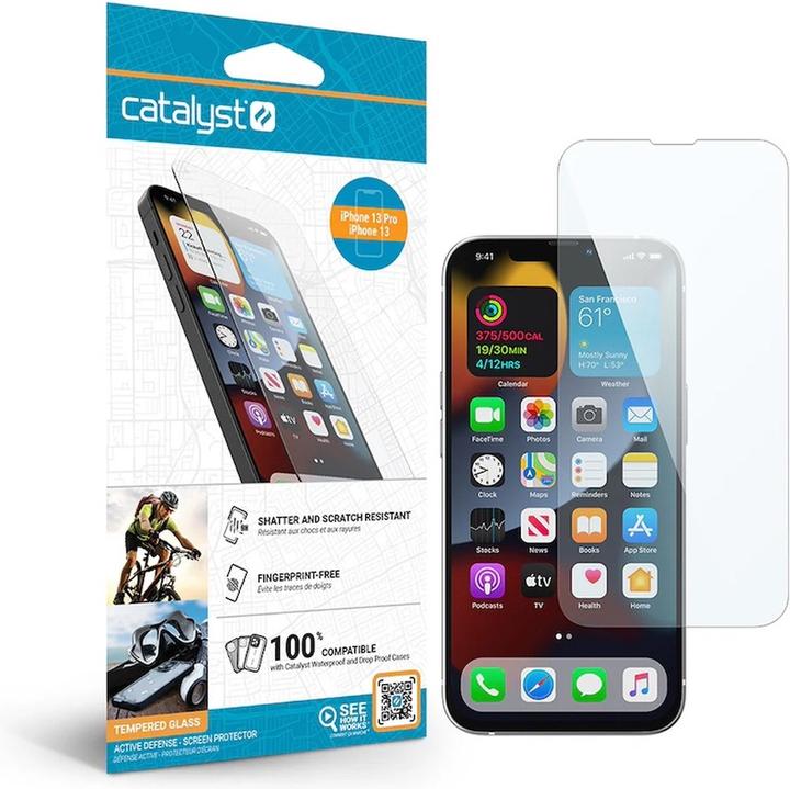 Catalyst Tempered Glass Screen Protector iPhone 13 Mini (CATGLASIPHO13S) (1 pcs., Apple iPhone 13 mini)