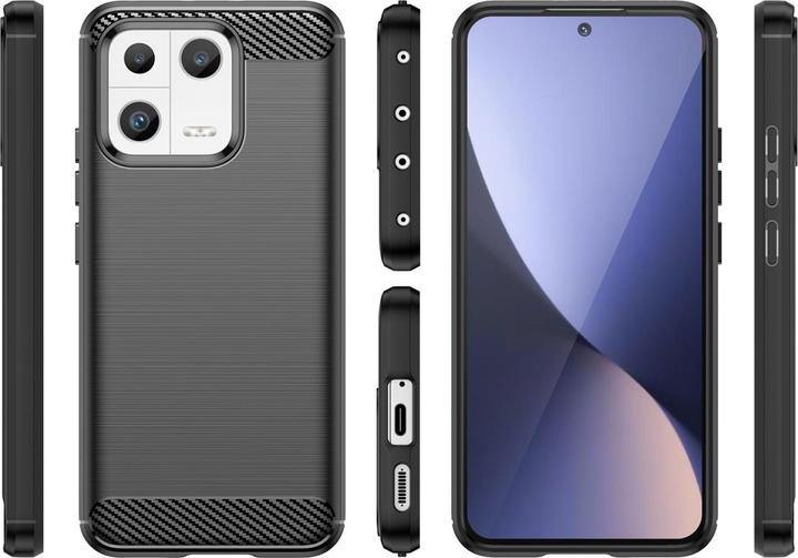 Produktbild Screenguard Carbon Brushed Soft Case (Xiaomi 13)