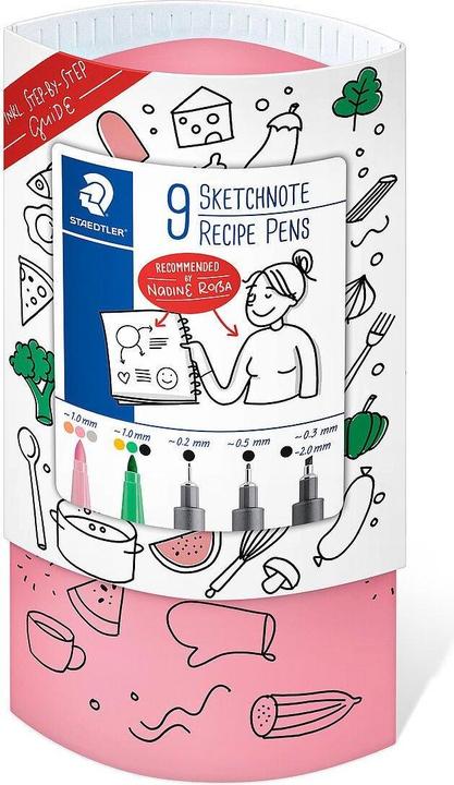 Sketchnoting Set 61, Ricette