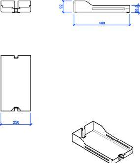 Produktbild Peka Metall Einhängetablar Libell (1 Stk.)