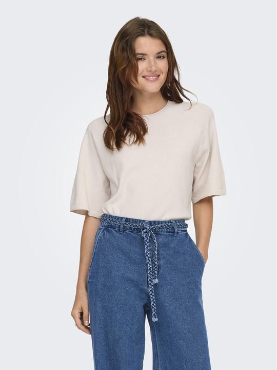 Produktbild Only ONLLOYAL 2/4 O-NECK KNT NOOS (S)