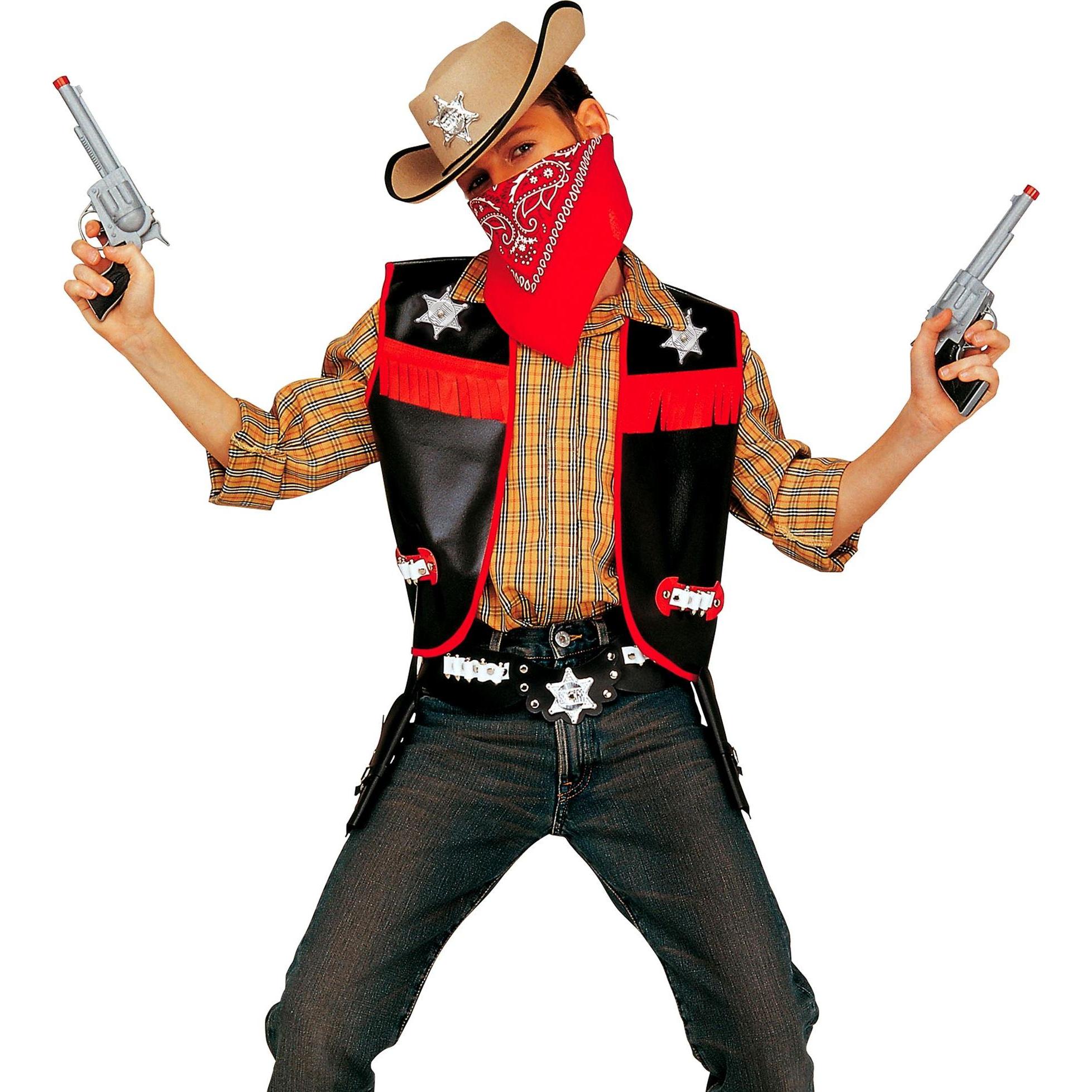 Widmann Kostüm Cowboy Gilet (140)