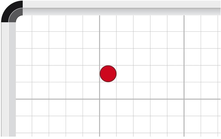 Ultradex Magnettafel Raster 20x20/100x100mm 1200x900mm 43 Planungszeilen (100 x 100 x 20 cm)