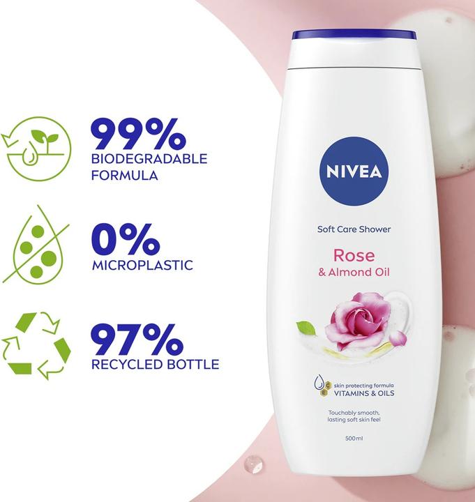 Produktbild NIVEA Care & Roses (500 ml)