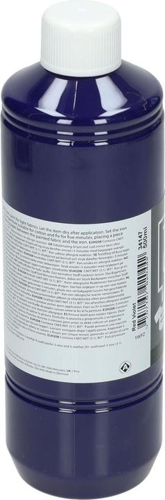 Produktbild Creativ Company Textilfarbe Halbdeckende Textilfarbe – Rot-Lila, 500 ml (500 ml)