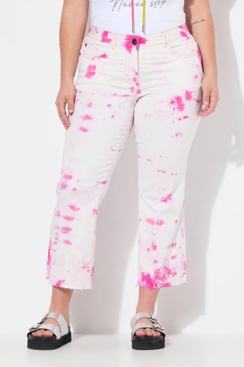 Actual product image Angel of Style 7/8-Jeans Claire, Batikmuster, 5-Pocket (48)