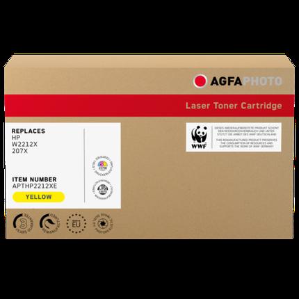Image du produit AGFAPHOTO Toner jaune comme HP W2212X 207X APTHP2212XE 2.45K